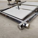 Art Deco chrome coat rack