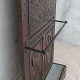 Breton coat rack in natural wood