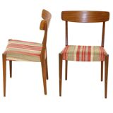 Set of 2 teak chairs, Skaraborgs Möbelindustri Tibro, Sweden, 1960