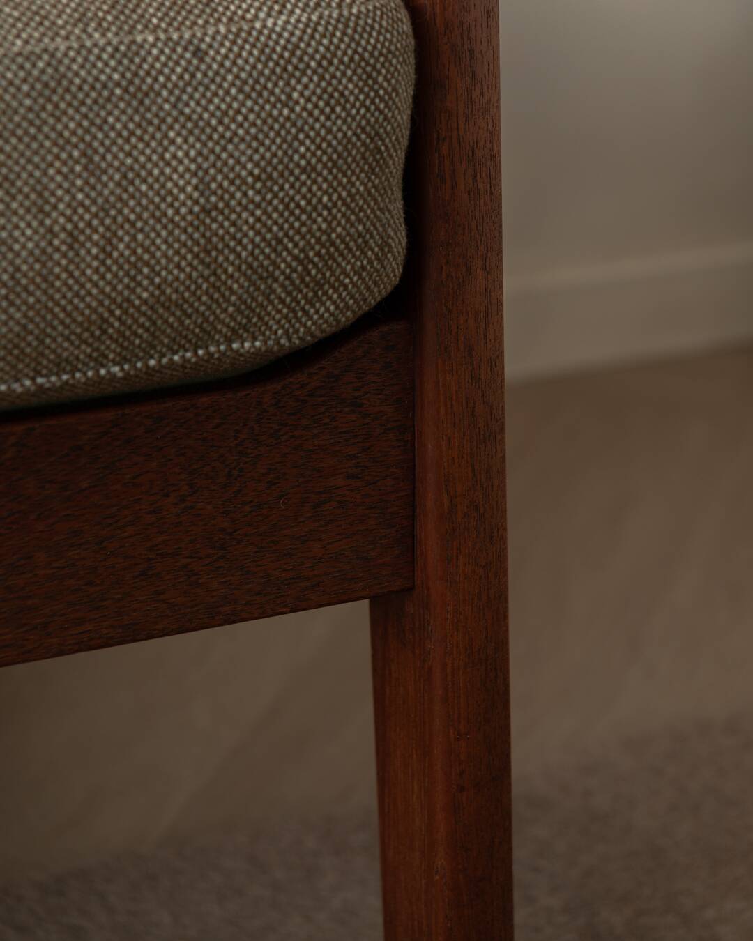 Vintage Senator Two-Seater Sofa by Ole Wanscher for Cado Danish Teak 1960s