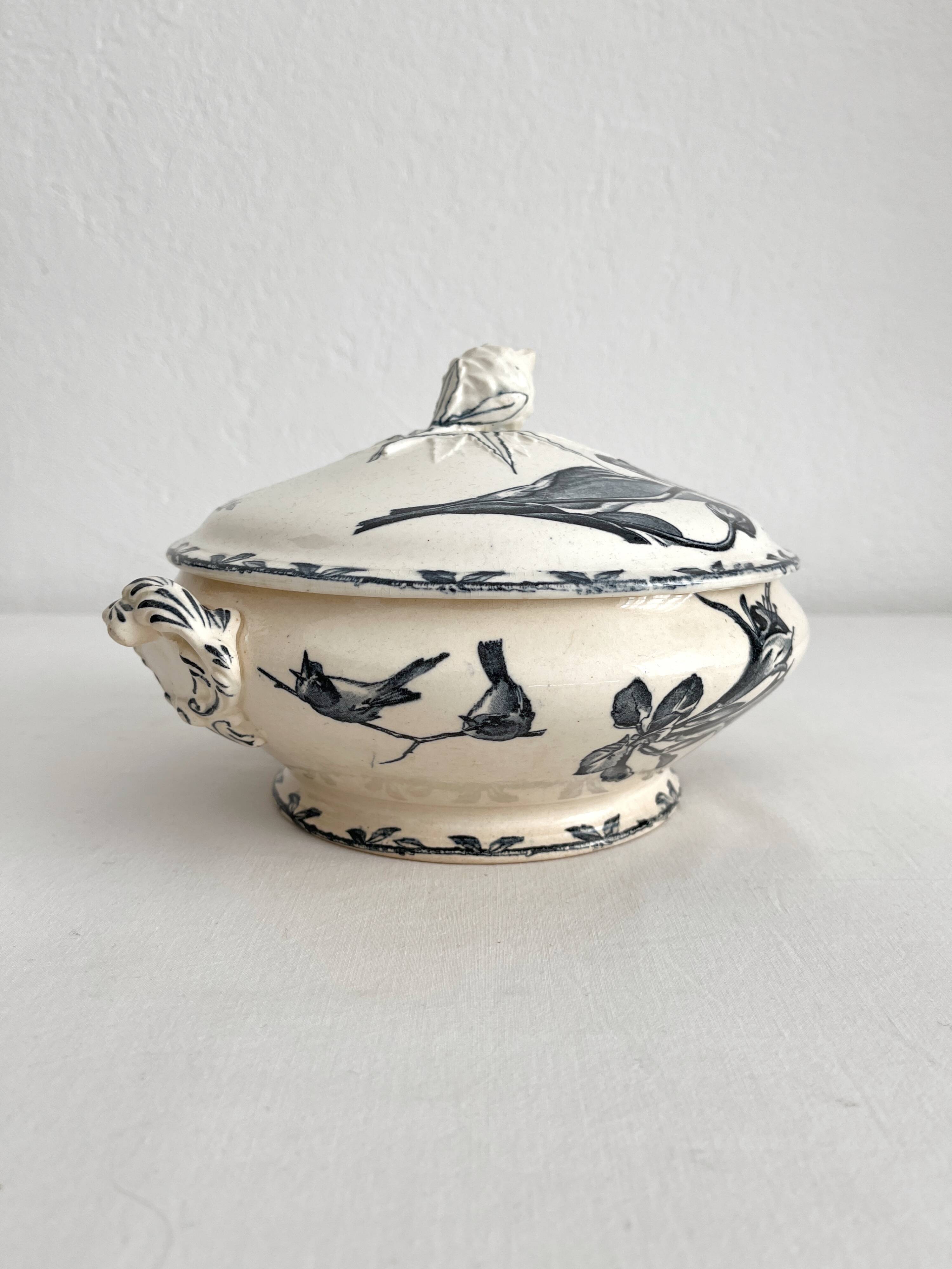Ironstone tureen, "Oxford" Choisy le Roi