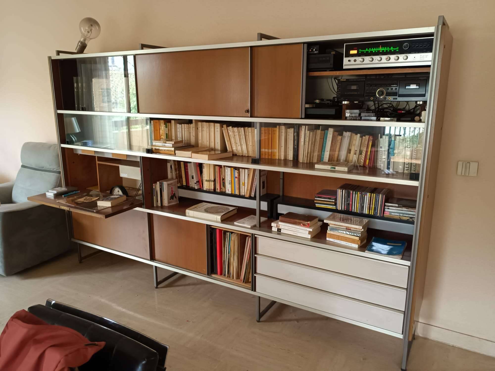 Library / storage EFA — vintage design by Georges Frydman