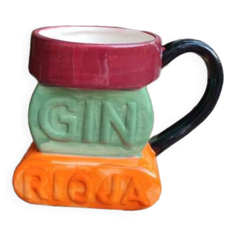 Vintage advertising mug
