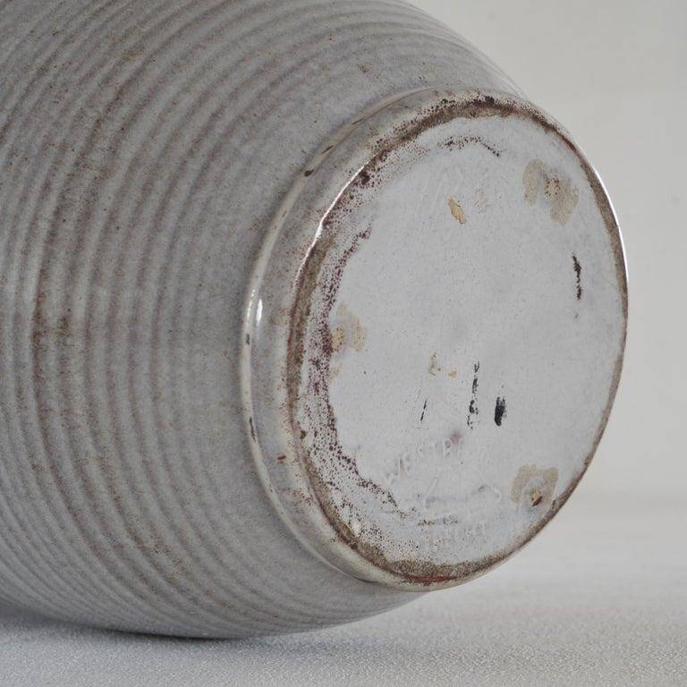 Large glazed ceramic vase mid-20th century