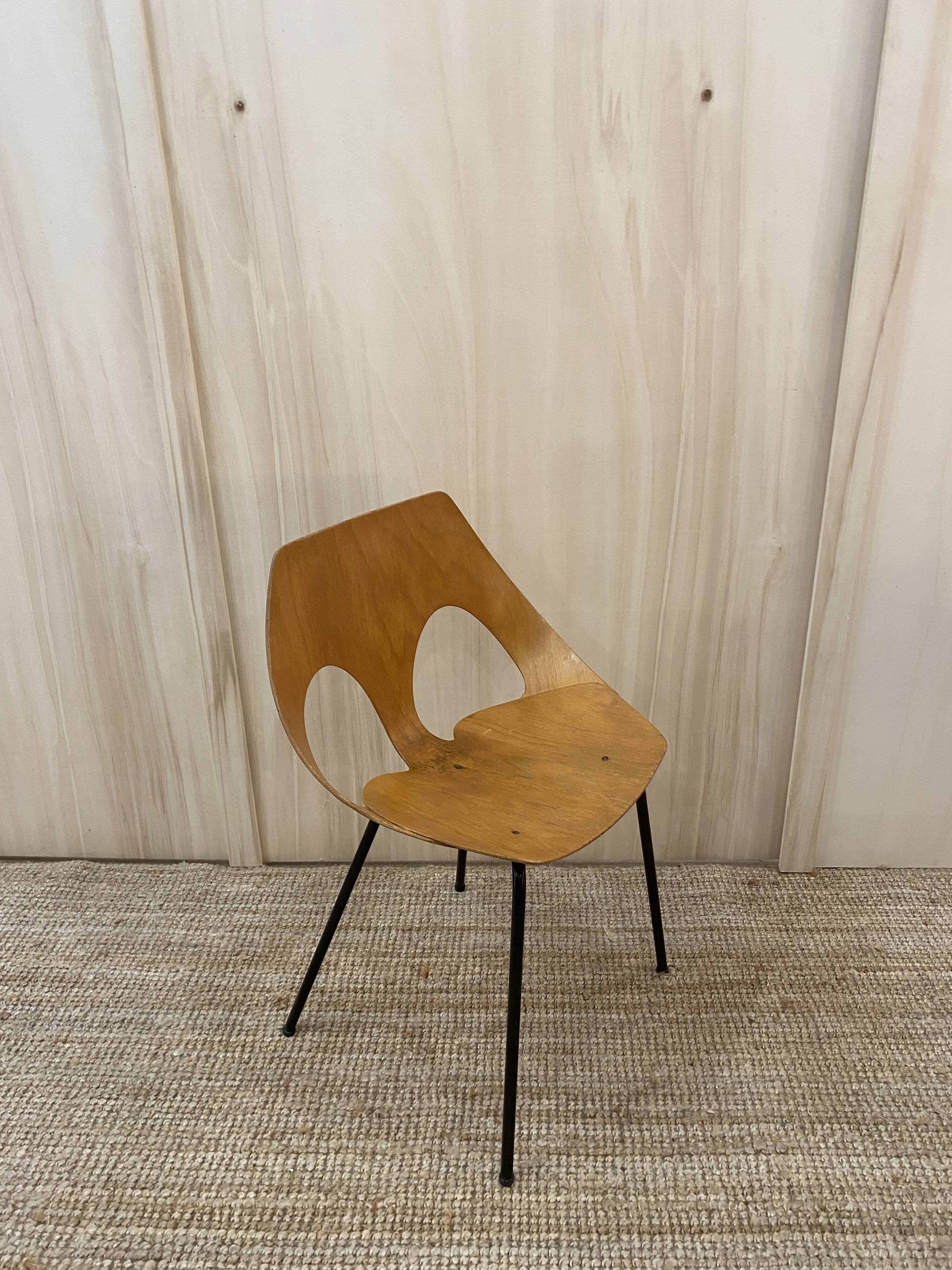 Chaise Carl Jacobs édition Airborne années 1950