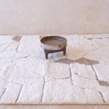 White Berber Rug - 292 x 208 cm