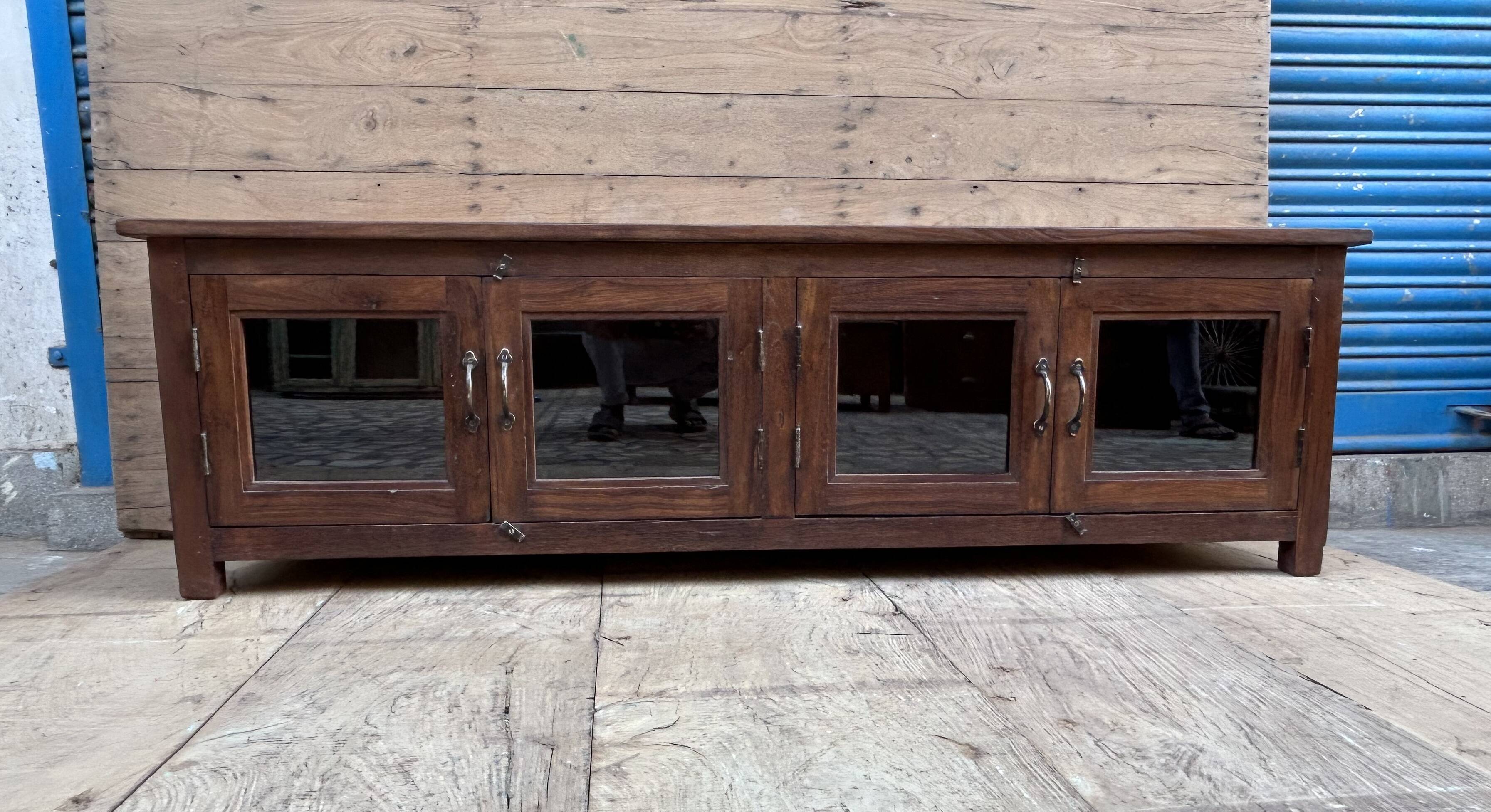 Buffet TV cabinet in Burmese teak