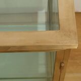 Display Cabinet in Brass and Elm – 1950