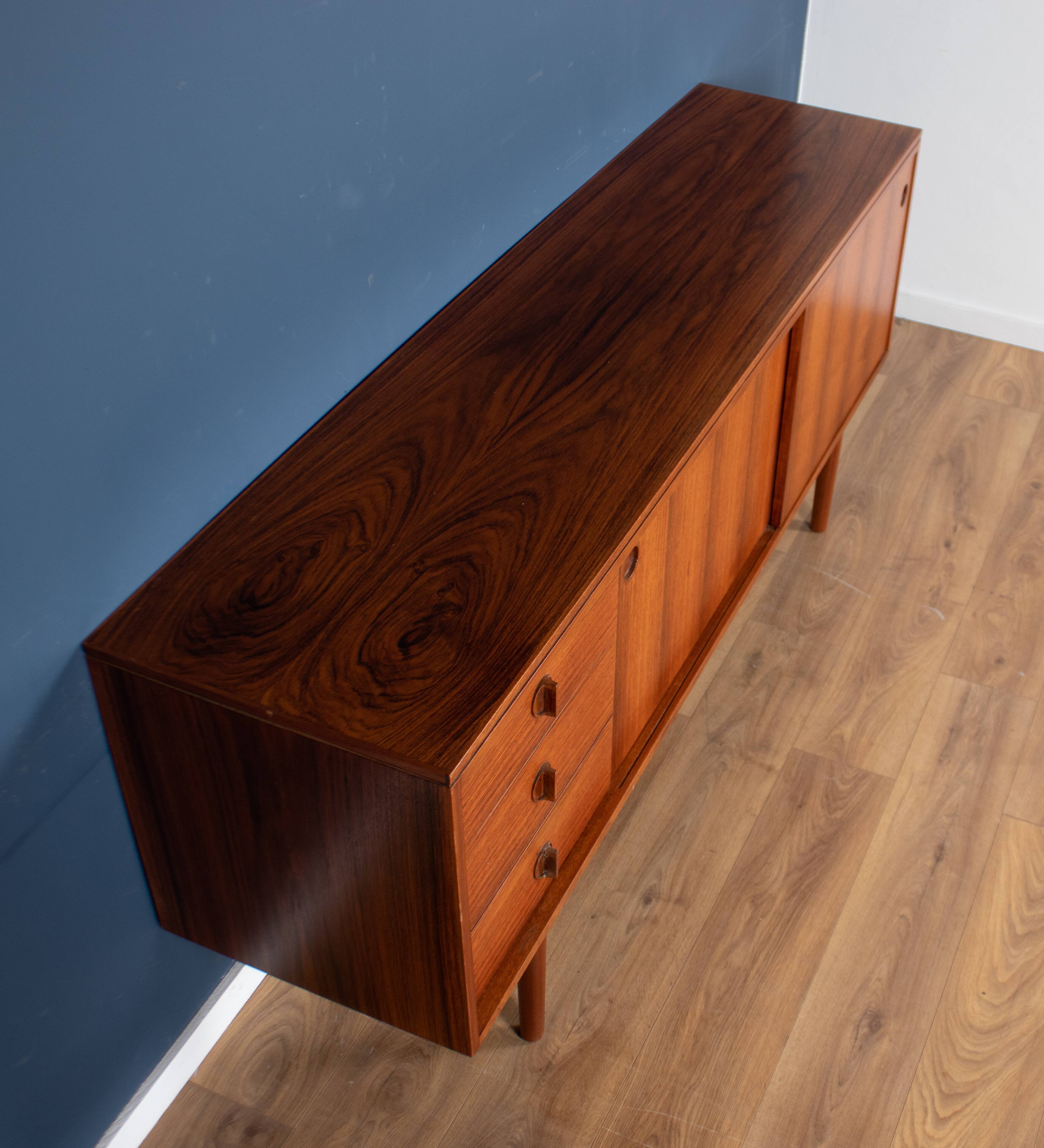 Retro 1960s Retro Rosewood & Walnut By Gordon Russell Of Broadway