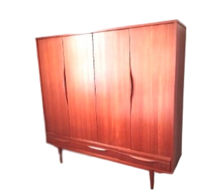 Vintage Scandinavian wardrobe
