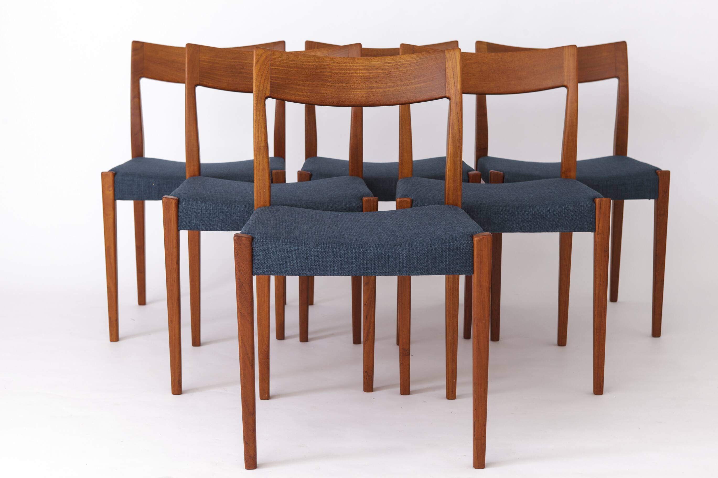 6 Chairs by Yngve Ekström for Hugo Troeds, 1960s, Sweden
