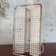Perforated metal glass basket