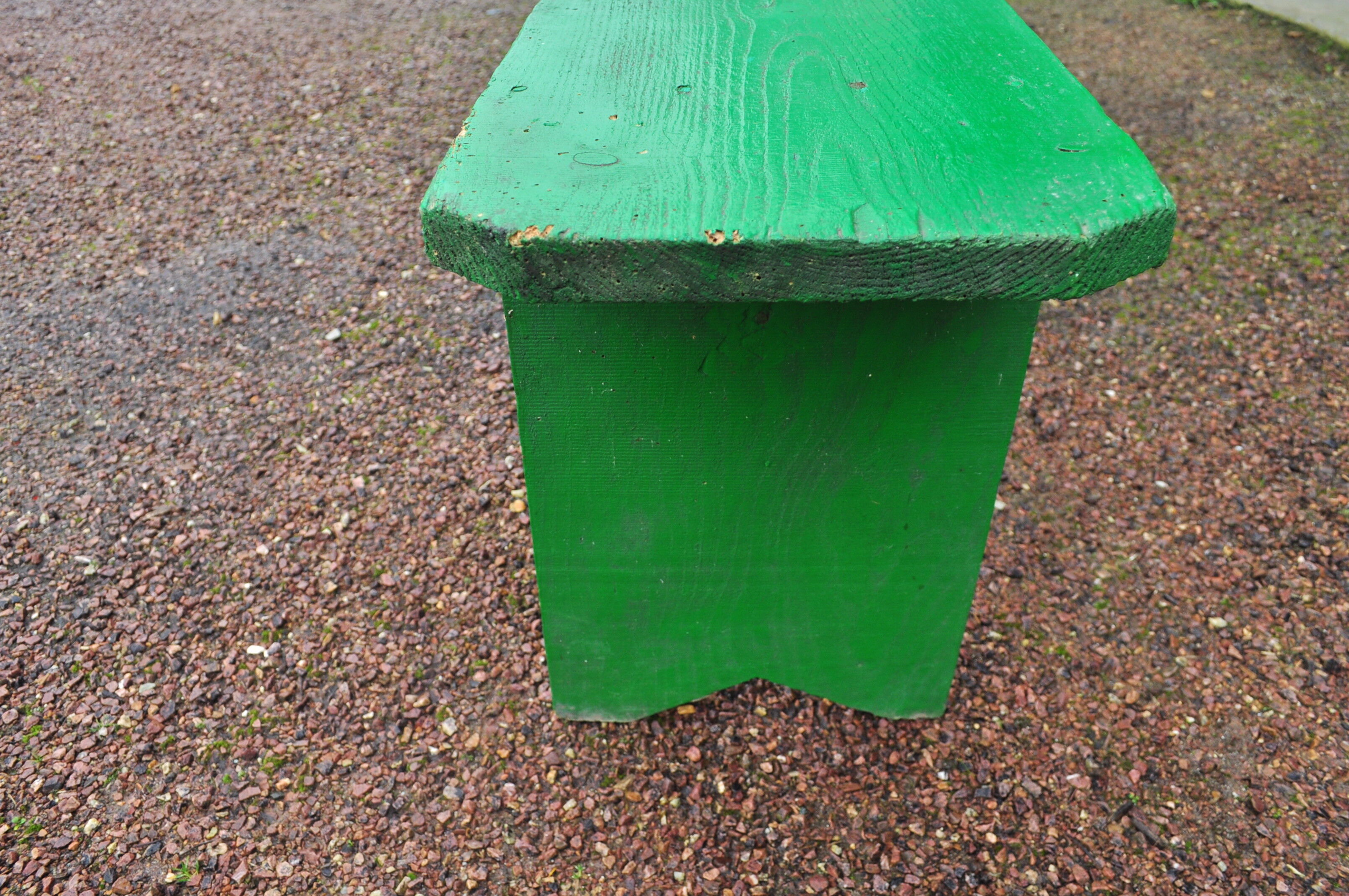 Green bench
