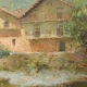 Joan Ramon Palau Junca - Impressionist Painting with River and Chalets