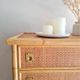 Dal Vera rattan chest of drawers, Italy circa 1970