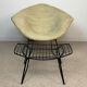 Diamond chair & ottoman by Harry Bertoia for Knoll