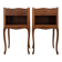 Pair of Louis XV style bedside tables in solid wood.