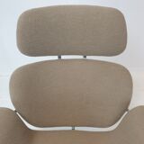 Fauteuil tulipe et pouf par Pierre Paulin pour Artifort, années 1980