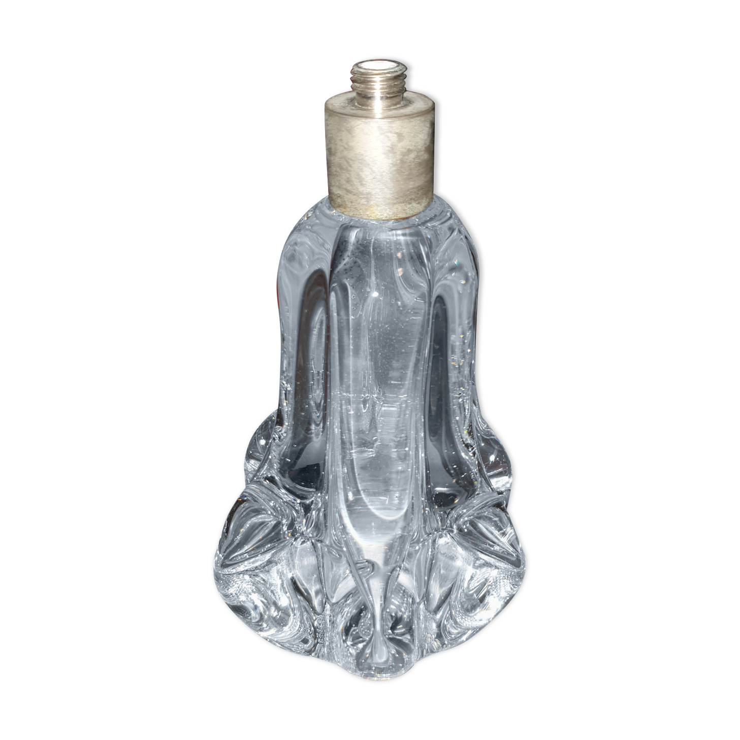 Vintage crystal lamp stand