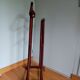 Double-wearing wooden valet for clothing