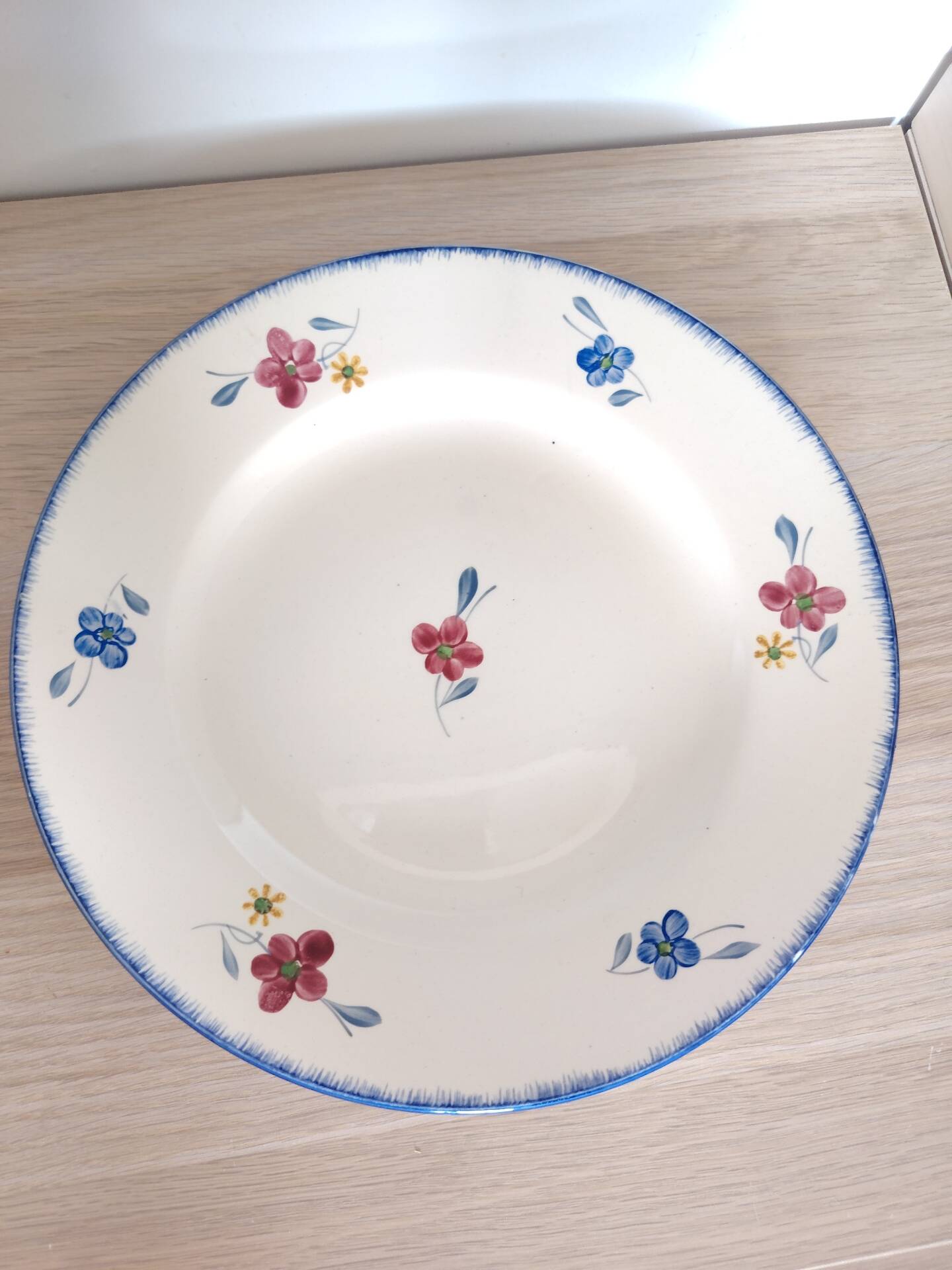 Plate Mary-Lou Digoin Sarreguemines