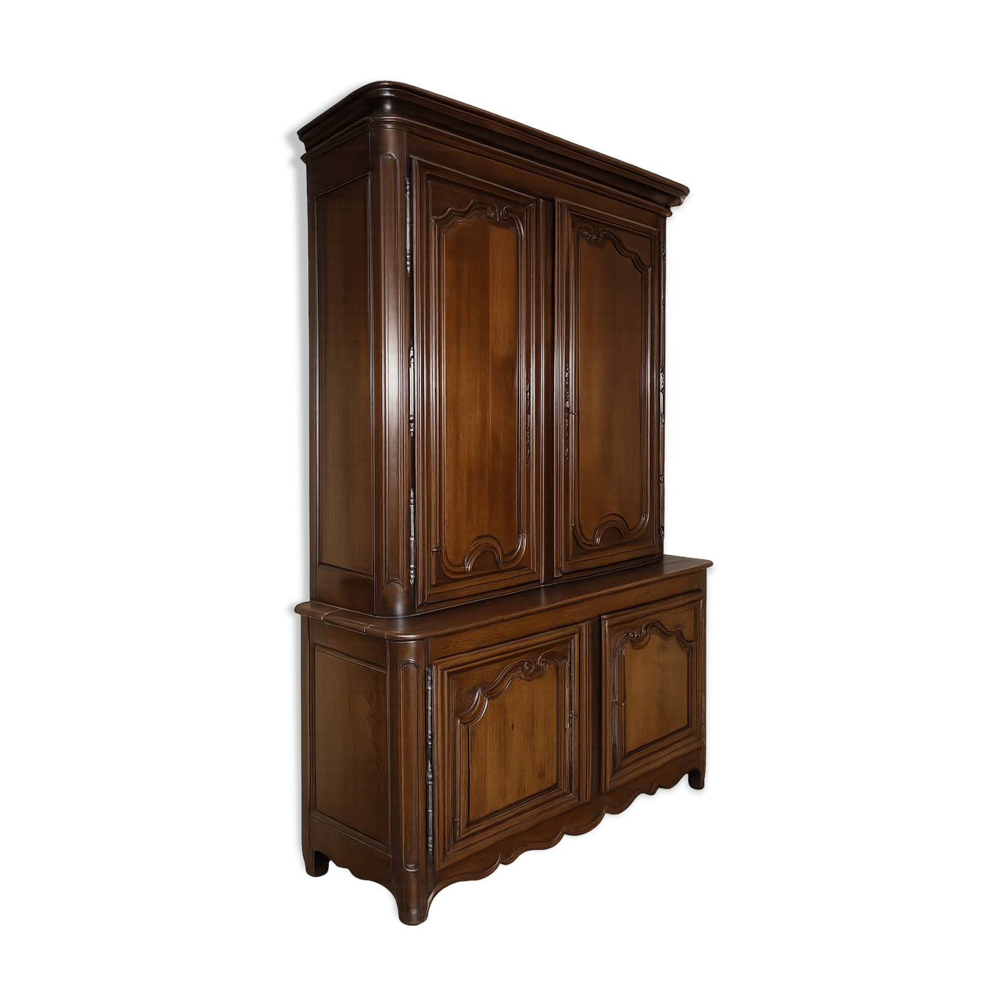 Antique two-body sideboard