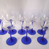 Blue balloon foot glasses