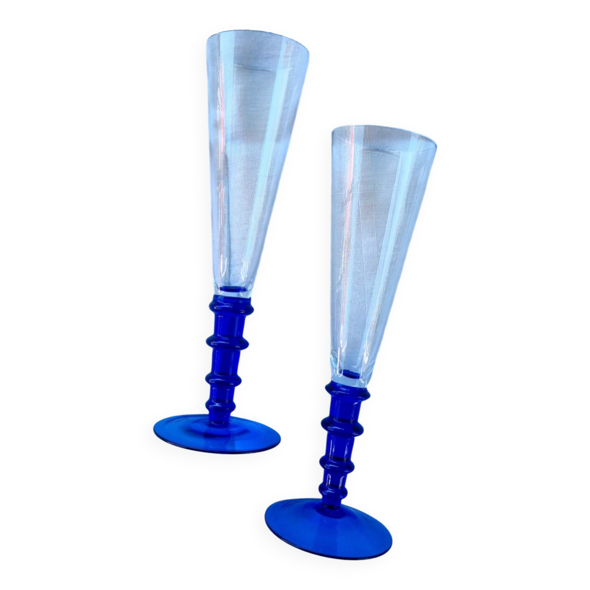 Pair of champagne flutes