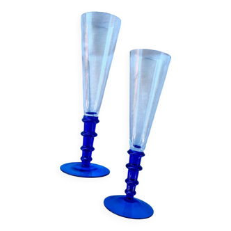 Pair of champagne flutes