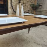 Table vintage pieds compas