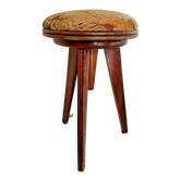 Vintage Adjustable Jeweler Watchmaker Piano Stool 1960s