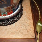 Living room lamp, Japanese Imari from the 1950s, 1960s