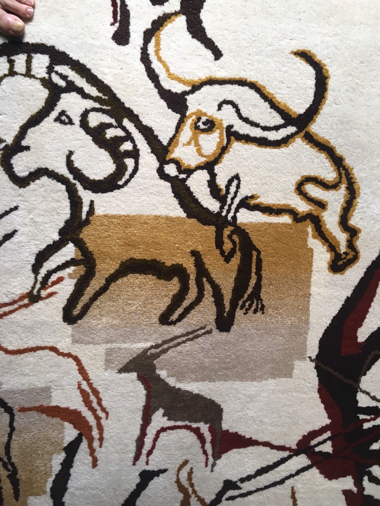 Olga Fisch, Carpet of the Caverna series, circa 1950 243 X 183 cm