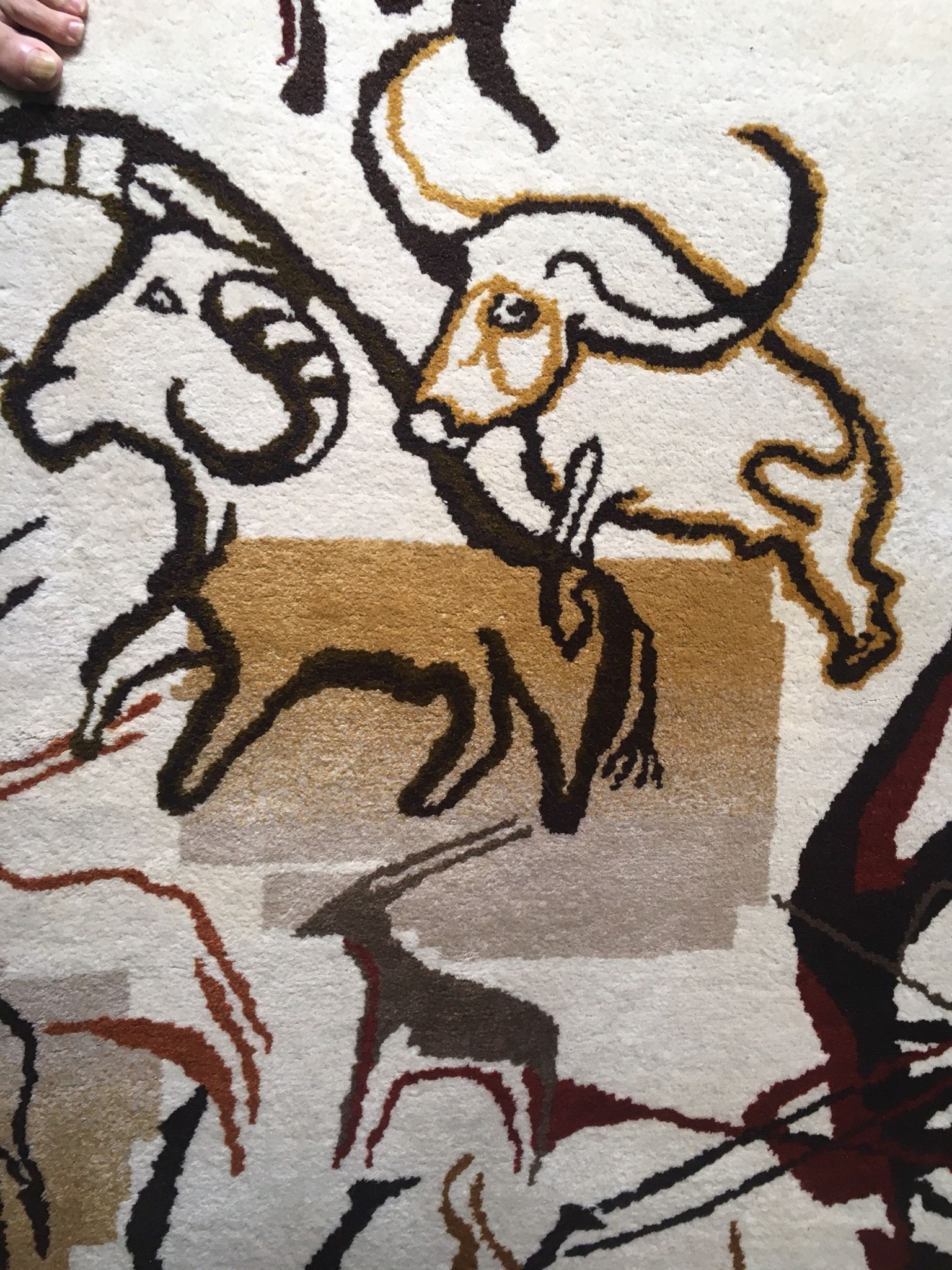 Olga Fisch, Carpet of the Caverna series, circa 1950 243 X 183 cm
