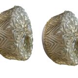 Crystal Glass Sconces Set of 2 /Wall lights by Staff Germany 1970’s