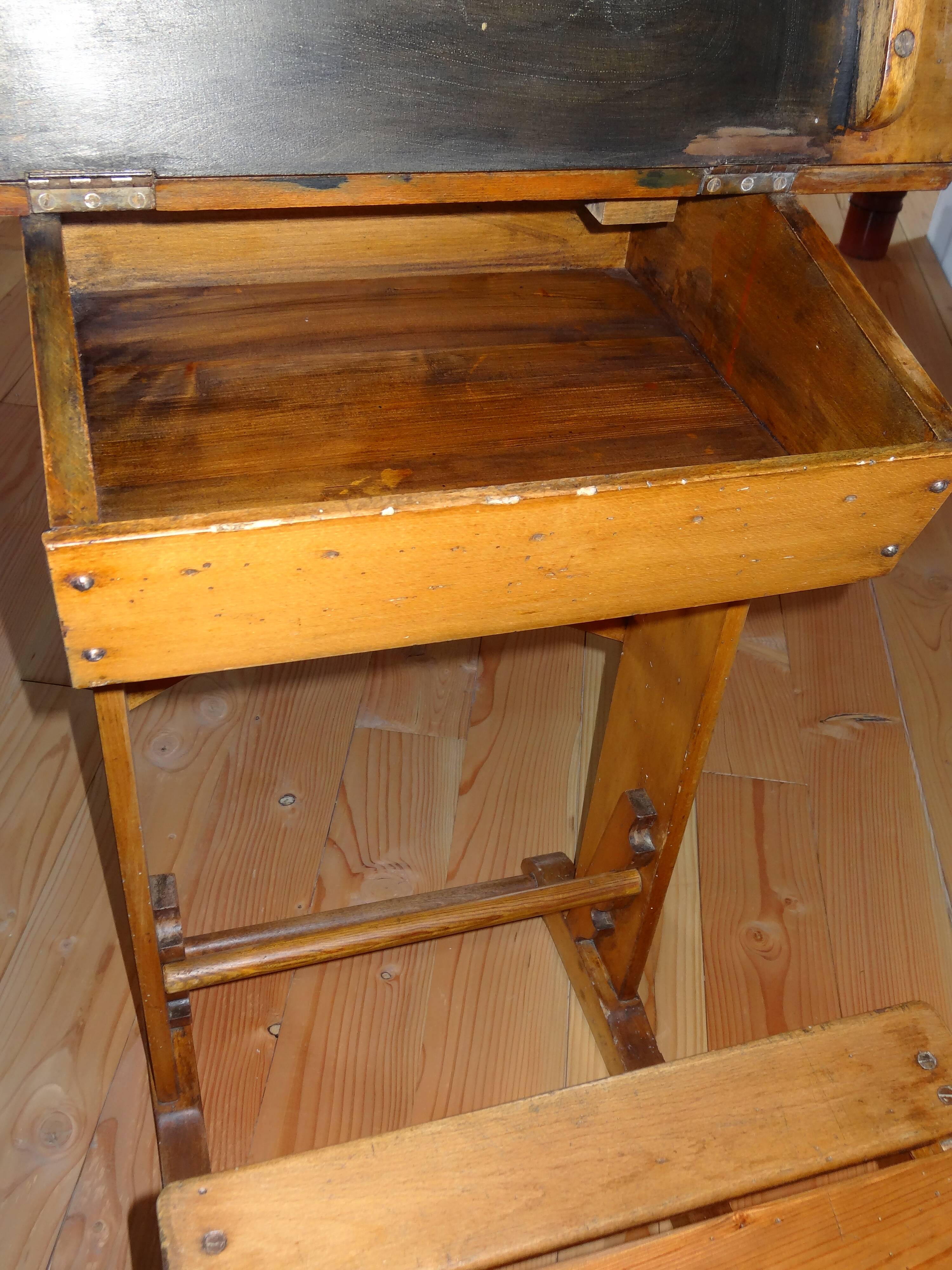 old school desk