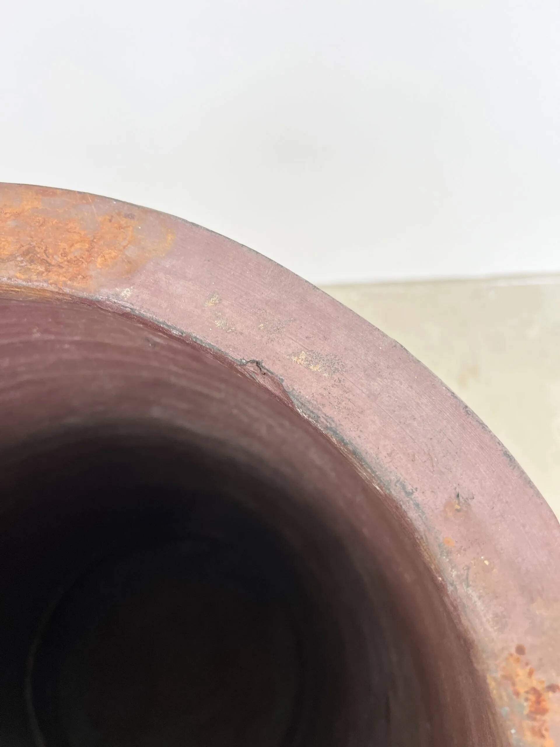 Ancient terracotta jar