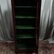 English style display cabinet in marquetry mahogany.