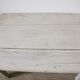 Table basse lasurée blanc