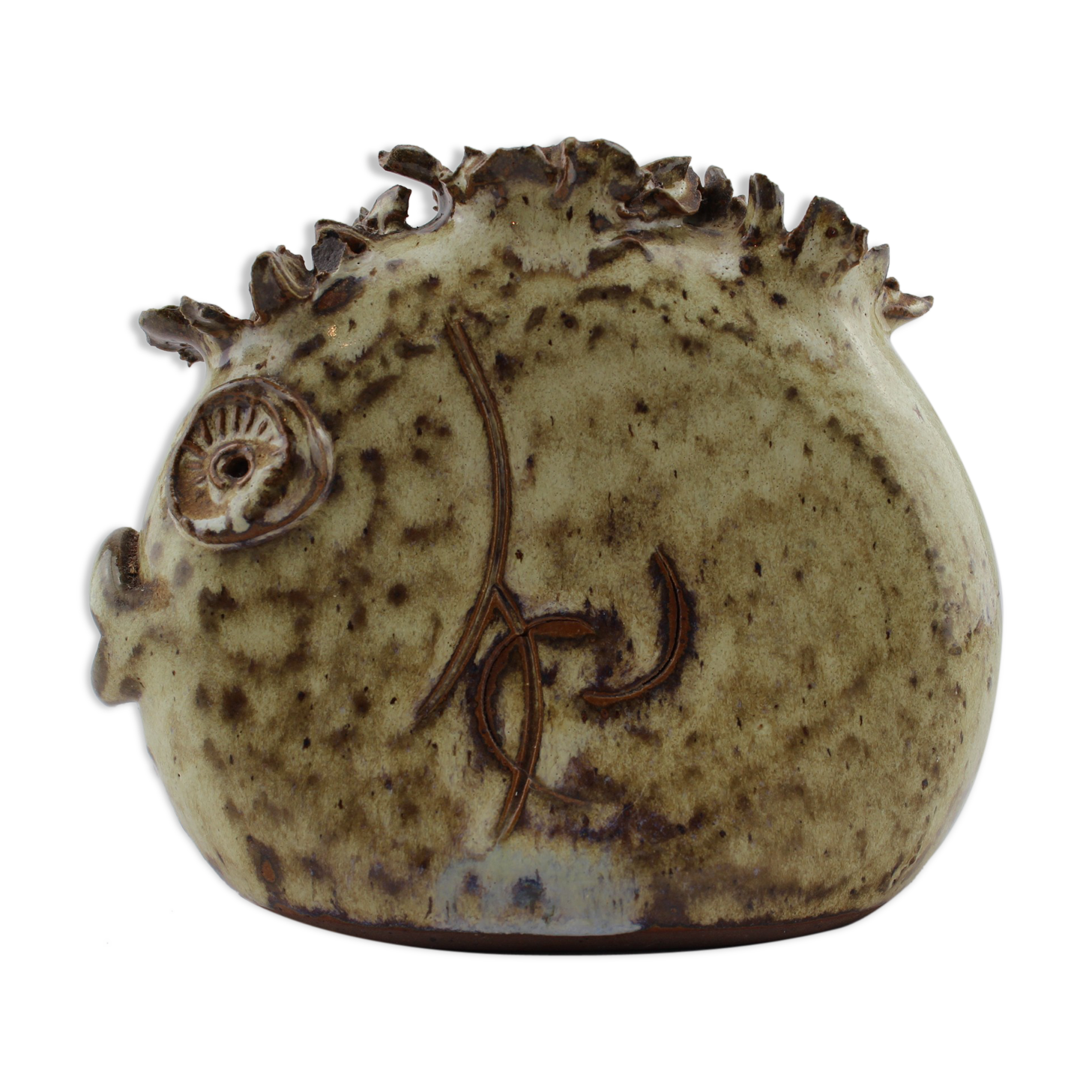 Alexander Kostanda fish, Zoomorphic, ceramic