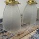 Pair of art deco wall lights