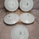 Set of 5 ironstone plates Gien model Sophia 💚