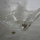 Coupe Vide-poche cristal de Vannes Le Châtel en forme de Cygne