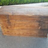 Former bulging privateer's trunk in 18th century fir