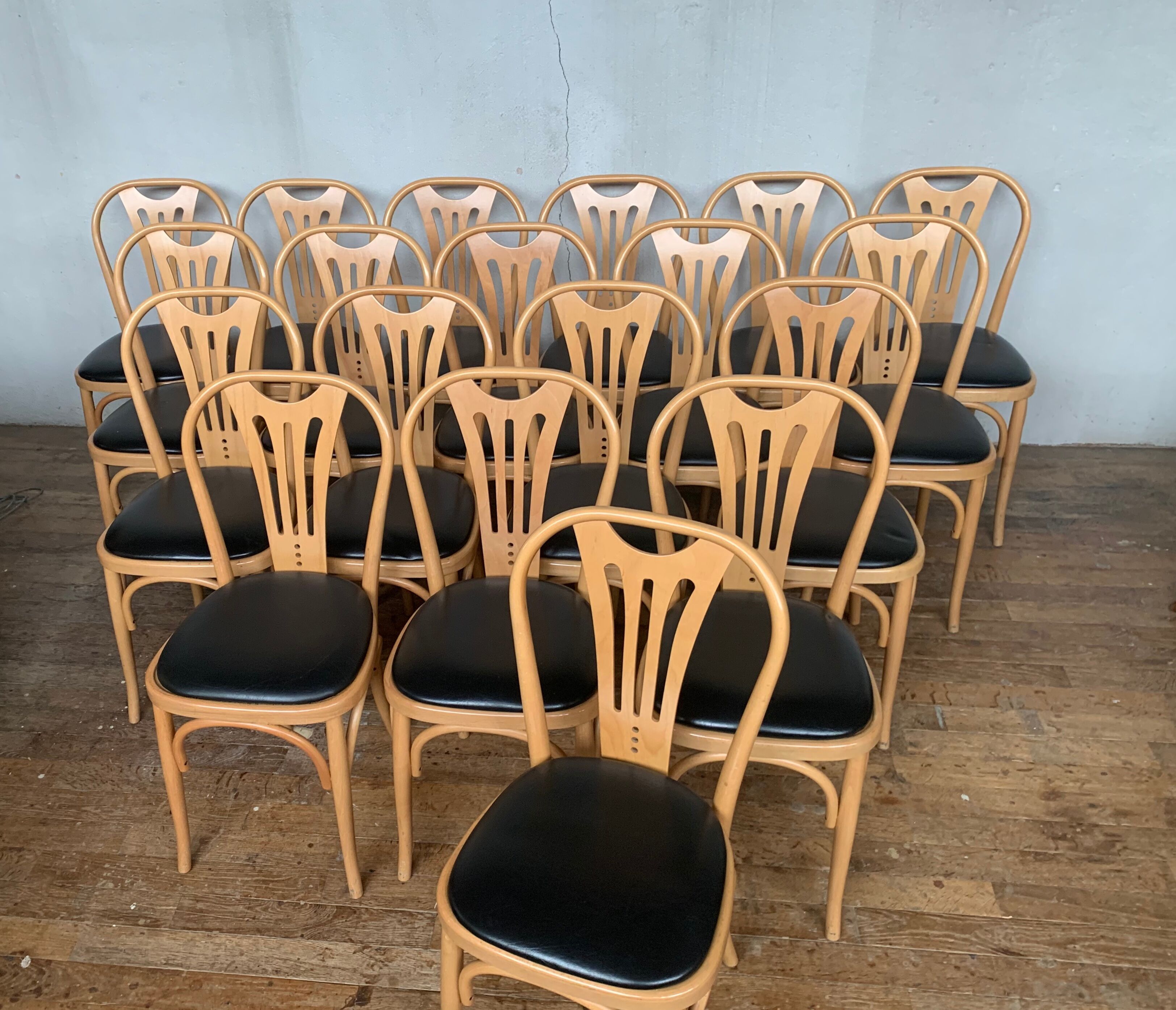 Series of 24 chairs