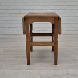 1970s, Danish design by Henning Kjærnulf for EG Kvalitetsmøbel, foldable sofa table, oak.