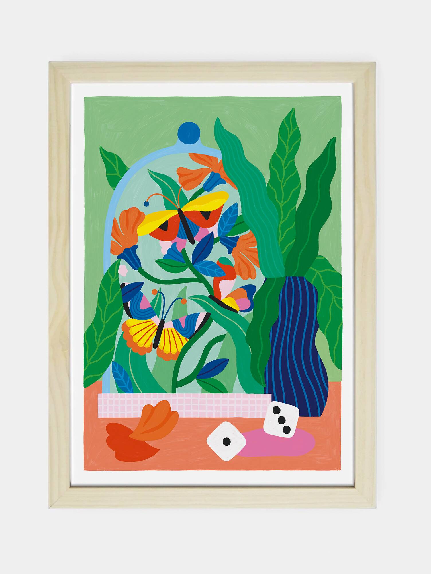 BUTTERFLIES - A4 illustration