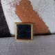 Miroir doré 3,5x3,5cm