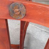 Scandinavian wooden armchair