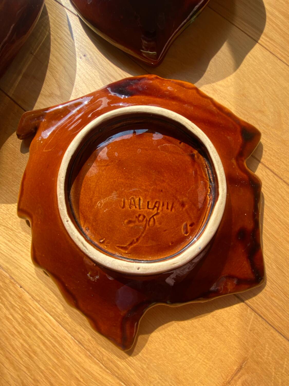 Set of 3 ceramic catchalls from Vallauris